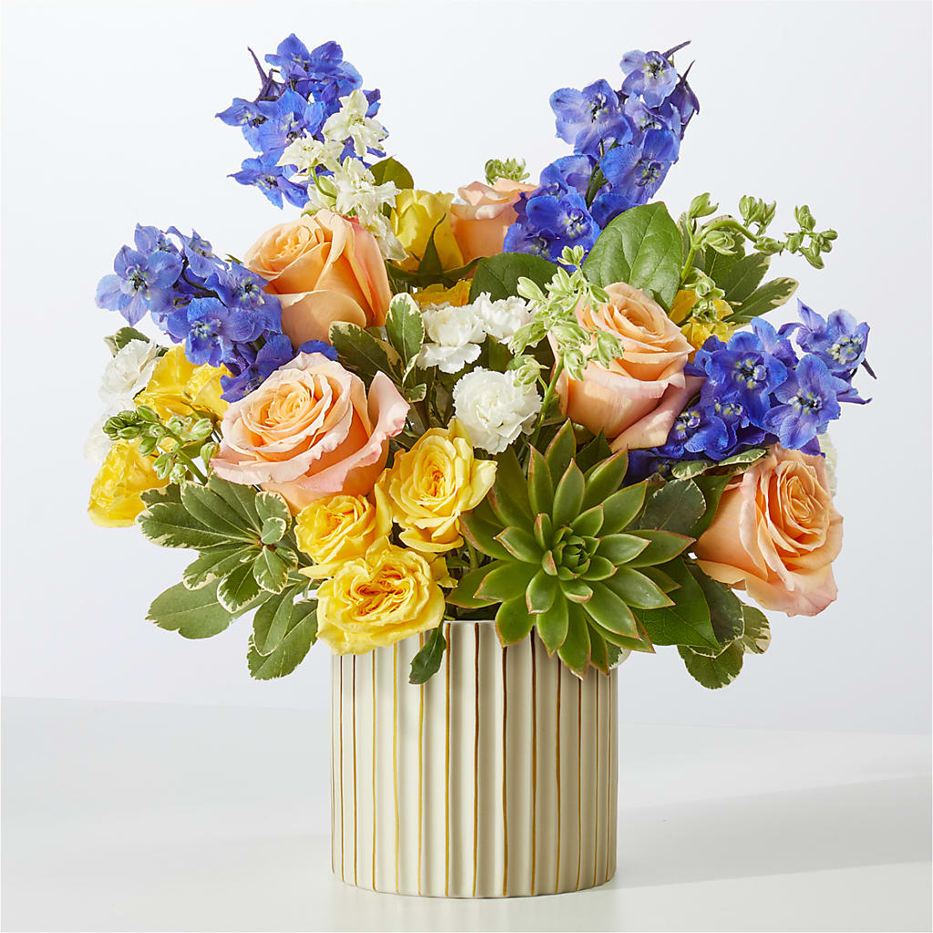 Cobalt Reverie Bouquet – Simply Flowers, Moscow TN
