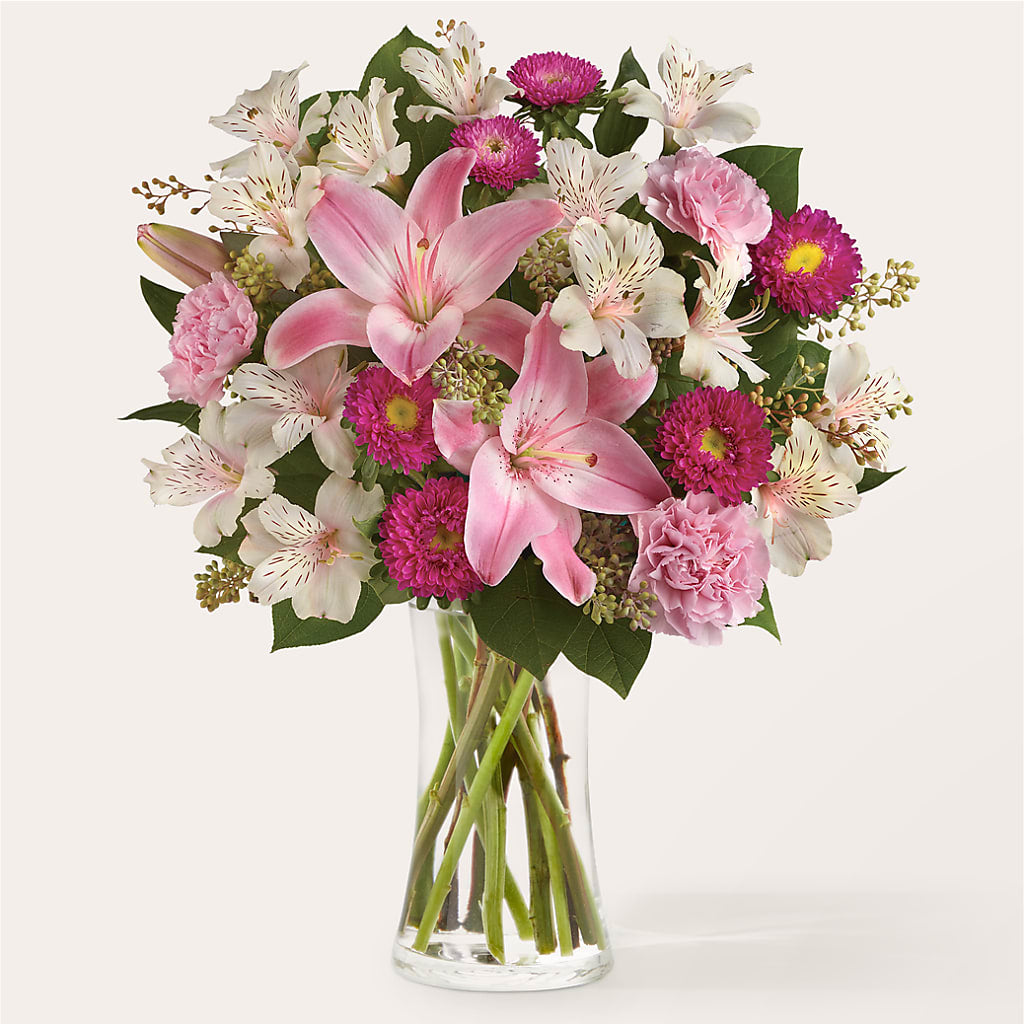 Feeling Fuchsia Bouquet – Simply Flowers, Moscow TN