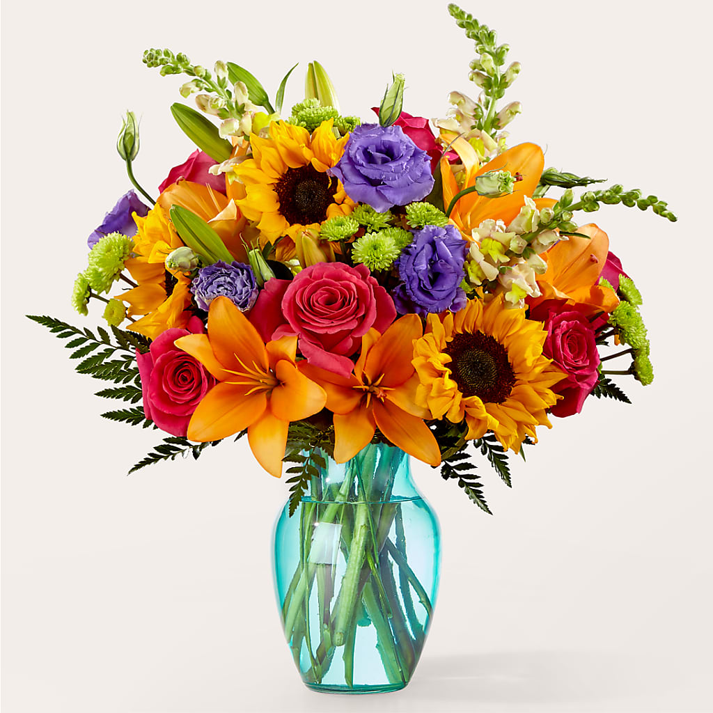 Double Rainbow Bouquet – Simply Flowers, Moscow TN