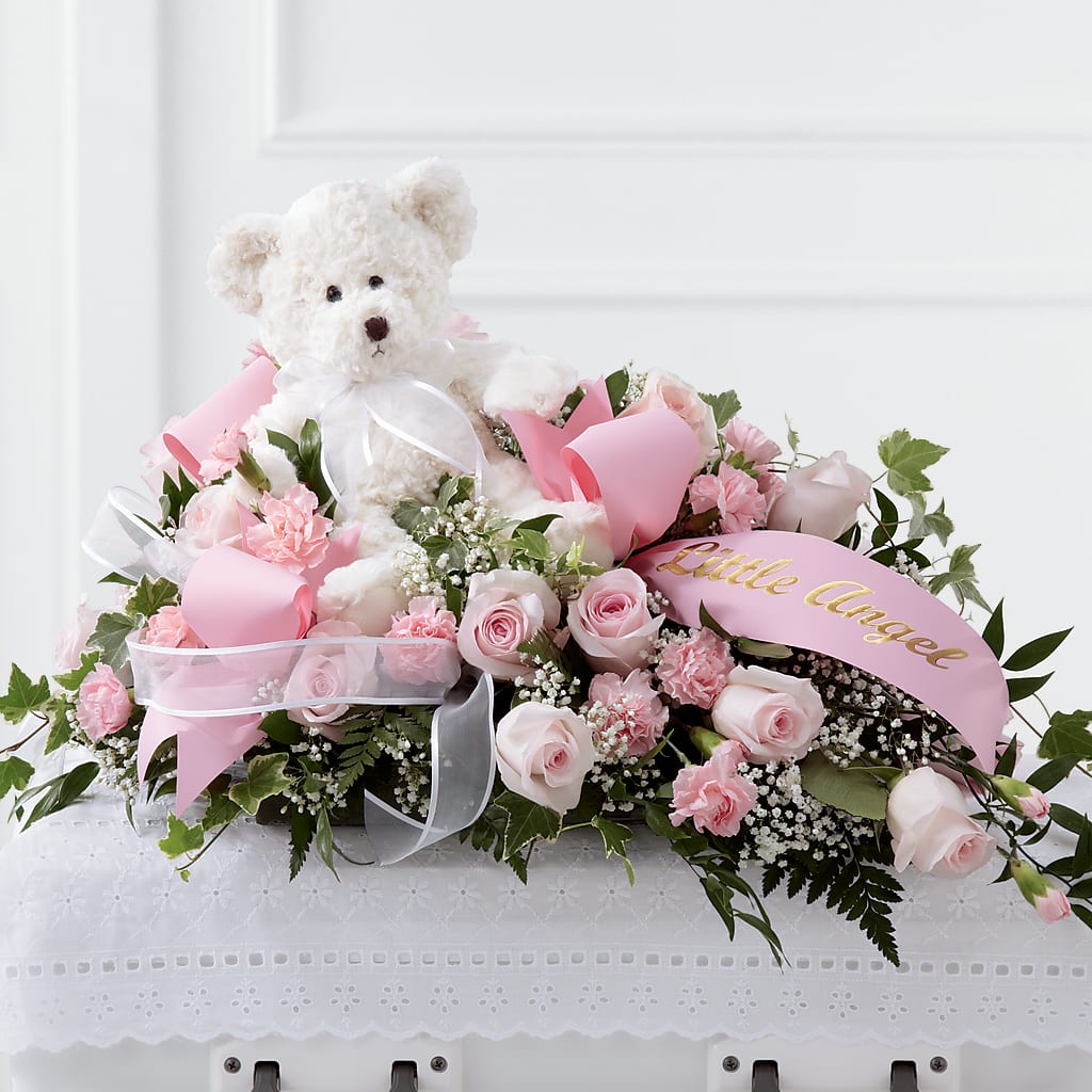 Touch of Sympathy Casket Spray – Simply Flowers, Moscow TN