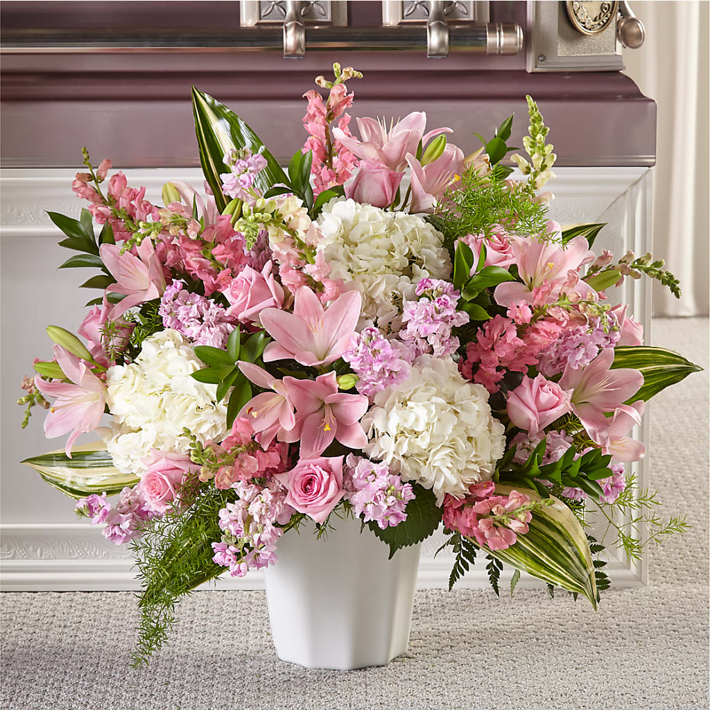 Simply Serene Floor Basket – Simply Flowers, Moscow TN