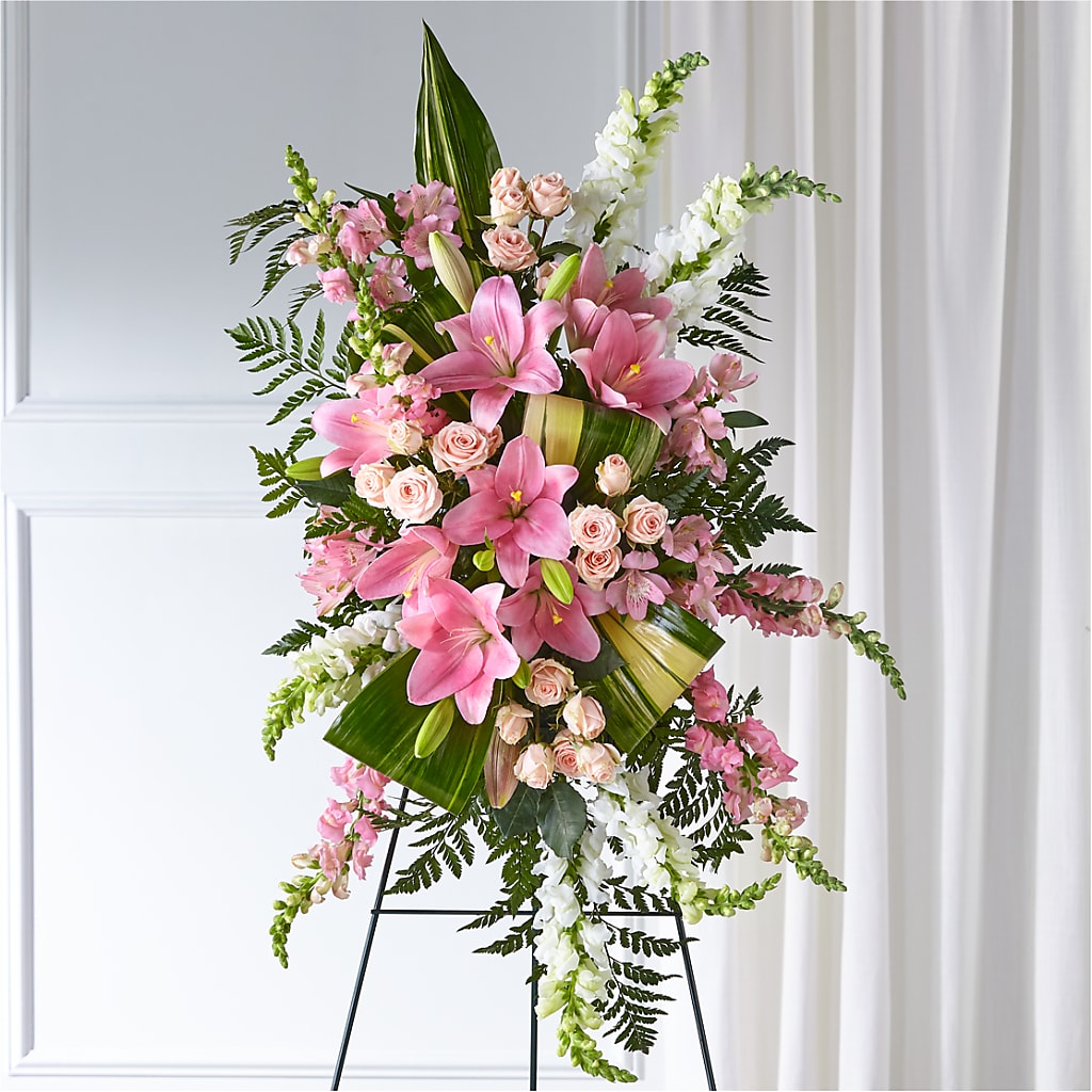 Elegant Embrace Standing Spray – Simply Flowers, Moscow TN