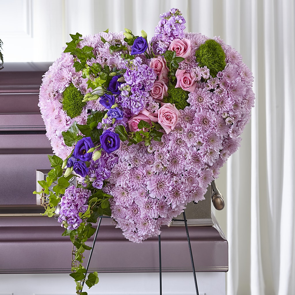 Treasured Love Standing Heart – Simply Flowers, Moscow TN