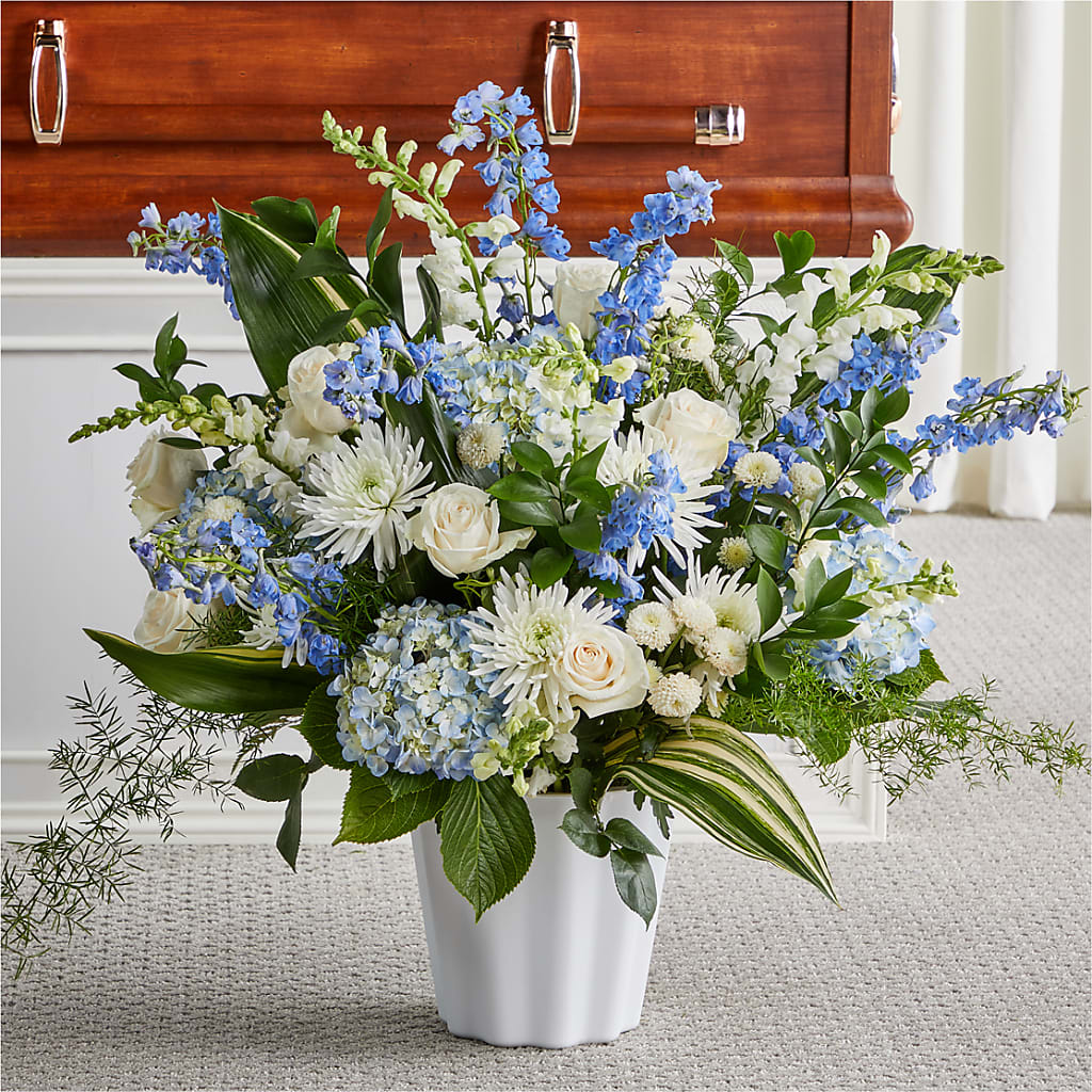 Everlasting Memories Floor Basket – Simply Flowers, Moscow TN