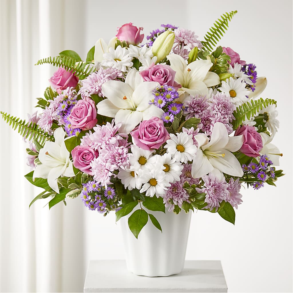 Warmest Thoughts Tabletop Basket – Simply Flowers, Moscow TN