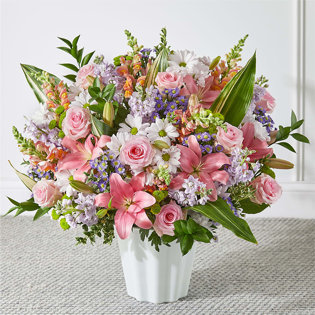 Abundant Compassion Floor Basket – Simply Flowers, Moscow TN
