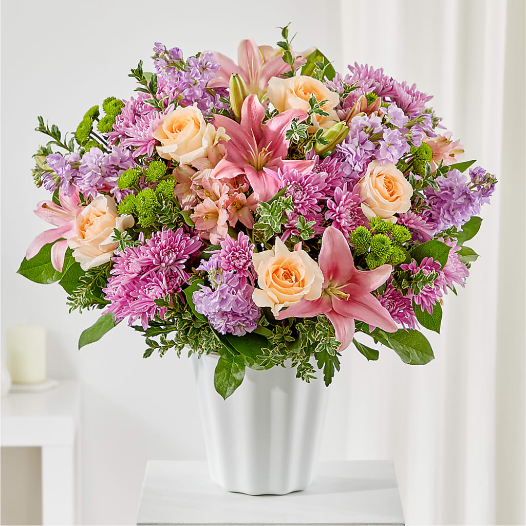 Supportive Embrace Tabletop Basket – Simply Flowers, Moscow TN