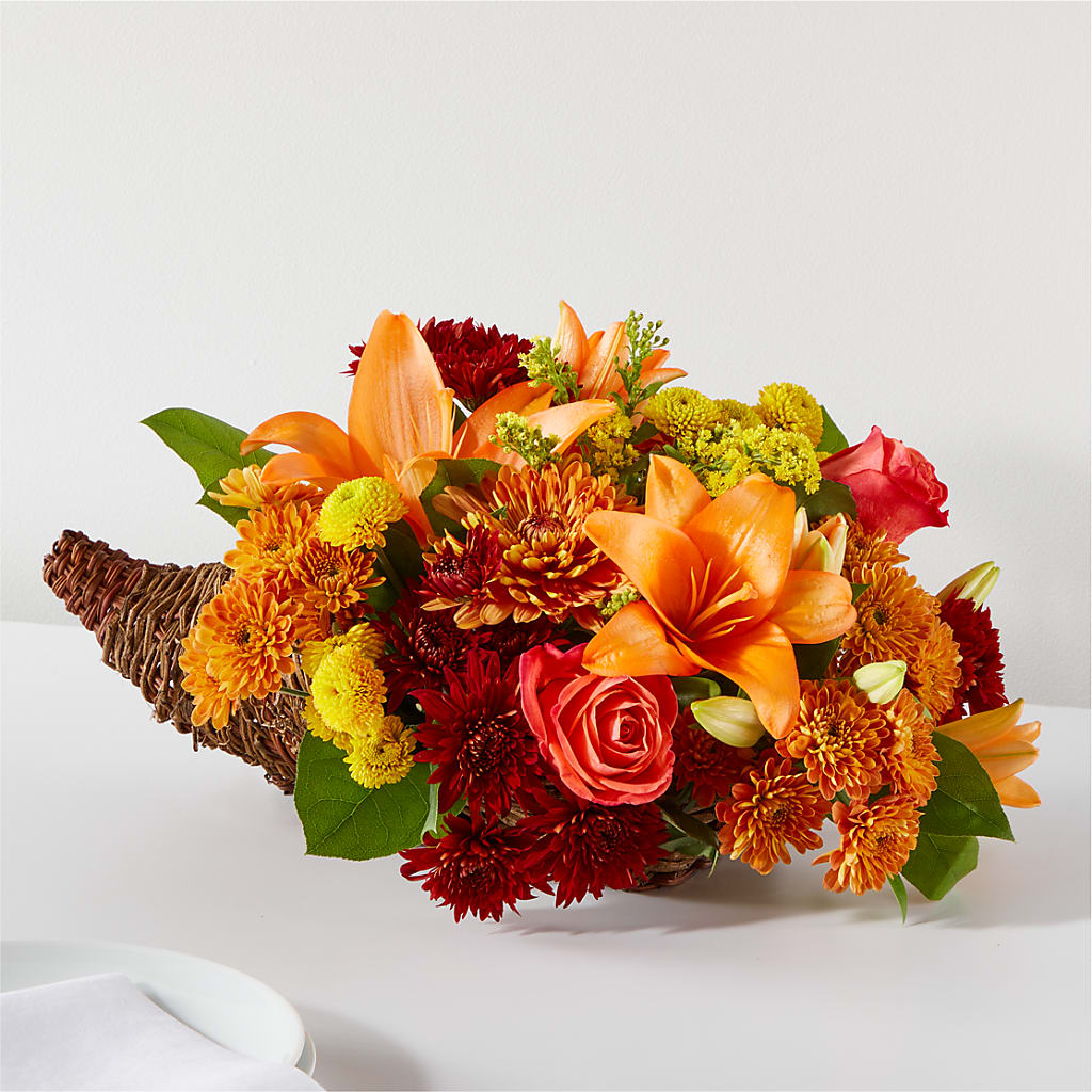 Bouquet of Blessings Cornucopia – Simply Flowers, Moscow TN