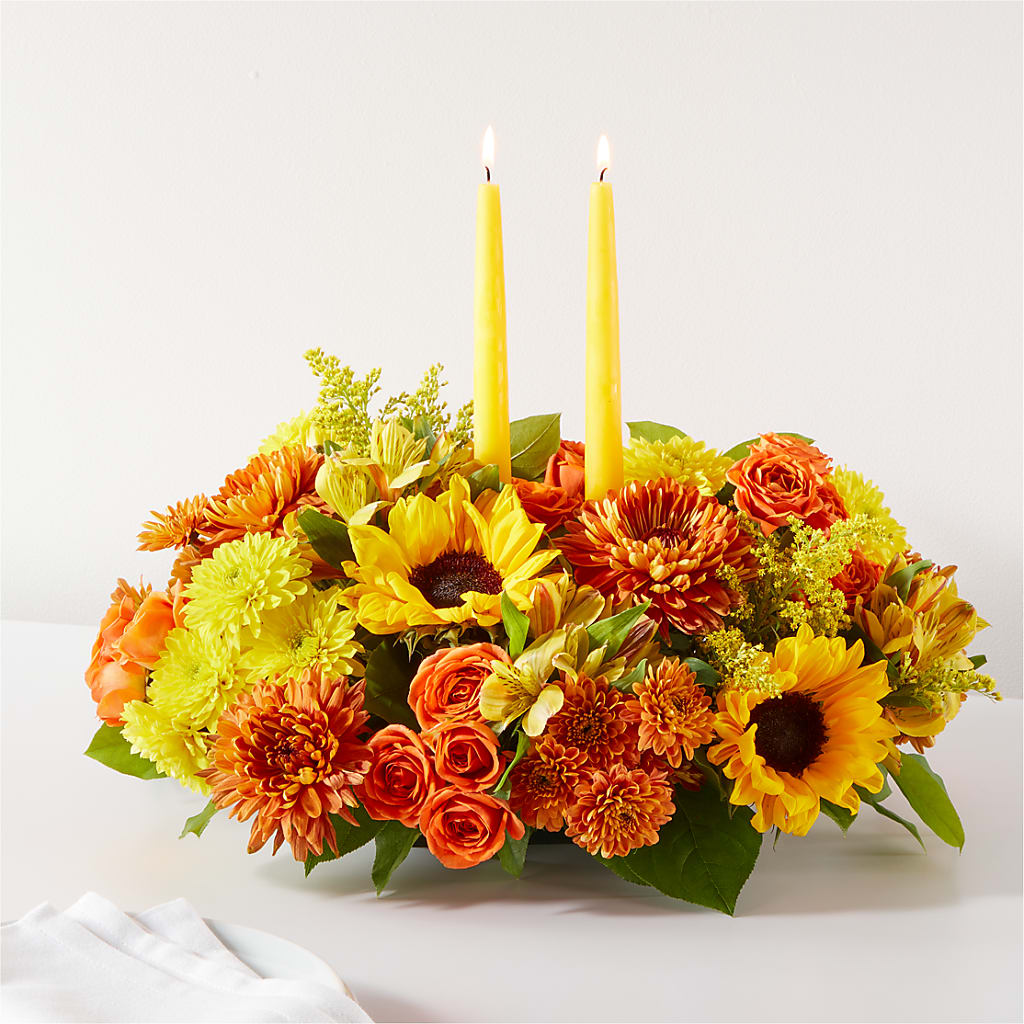 Autumn Harmony Centerpiece – Simply Flowers, Moscow TN