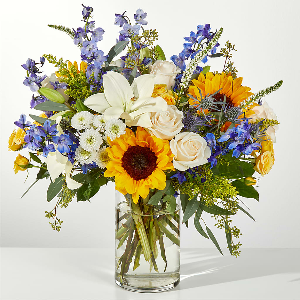 Wonderfully Sunny Bouquet – Simply Flowers, Moscow TN