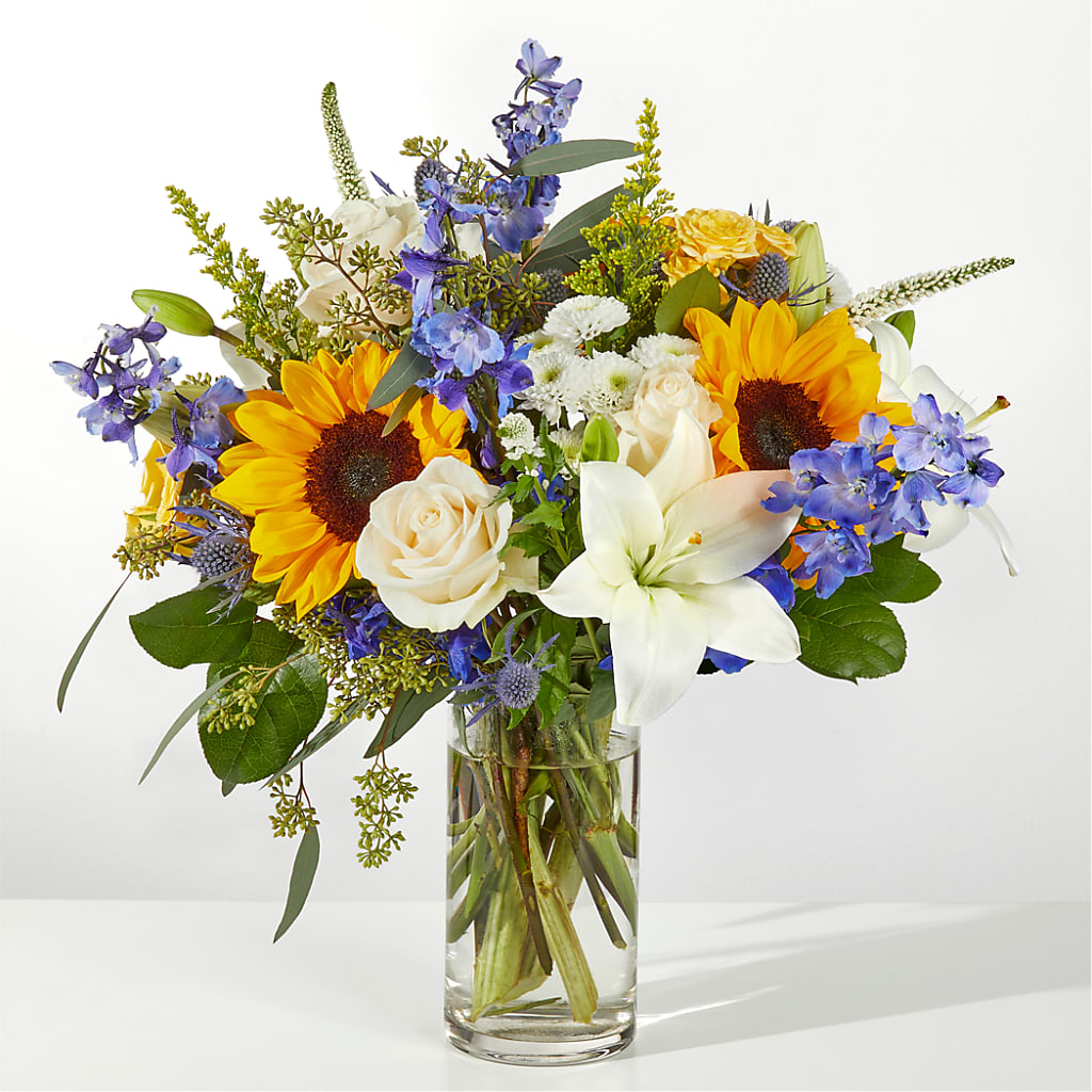 Wonderfully Sunny Bouquet – Simply Flowers, Moscow TN