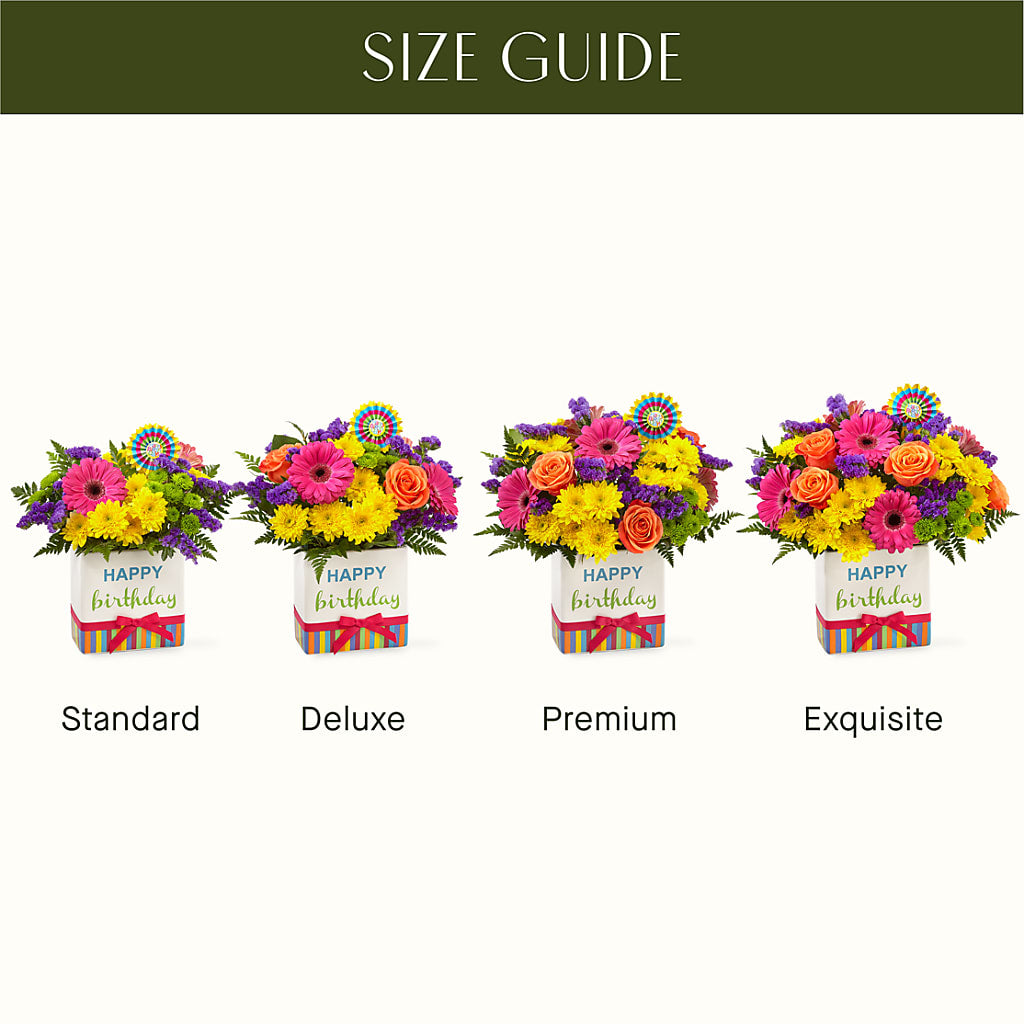 Birthday Brights Bouquet –  Simply Flowers, Moscow TN