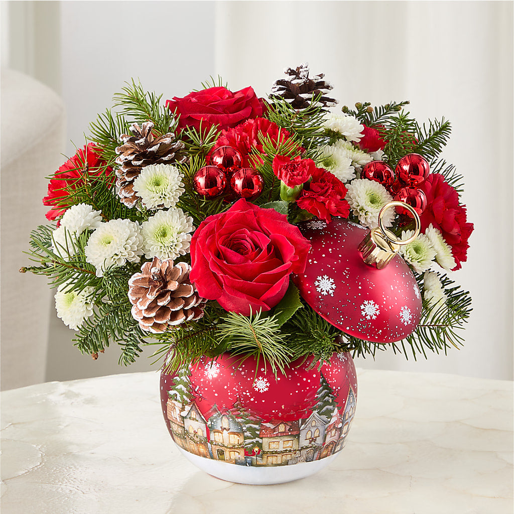 Christmas Carols Ornament –  Simply Flowers, Moscow TN