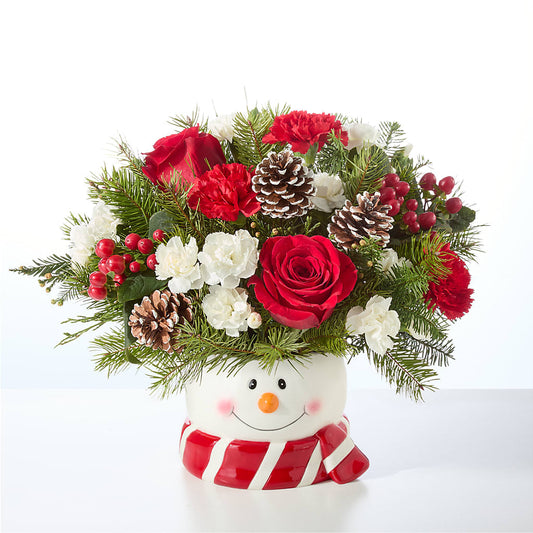 Jolly Snowman Bouquet –  Simply Flowers, Moscow TN