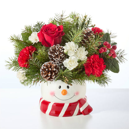 Jolly Snowman Bouquet –  Simply Flowers, Moscow TN