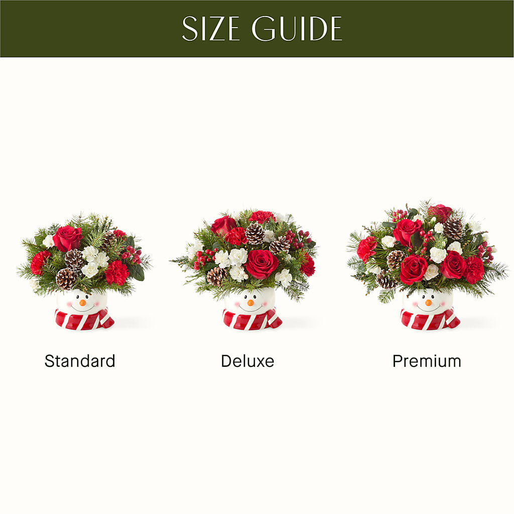 Jolly Snowman Bouquet –  Simply Flowers, Moscow TN