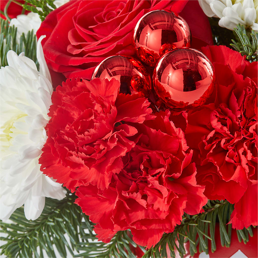 Cheer in the Air Ornament –  Simply Flowers, Moscow TN