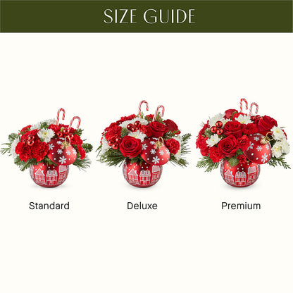 Cheer in the Air Ornament –  Simply Flowers, Moscow TN