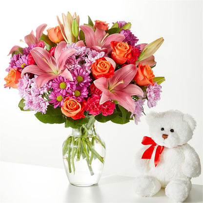 One and Only Bouquet and Bear Bundle –  Simply Flowers, Moscow TN