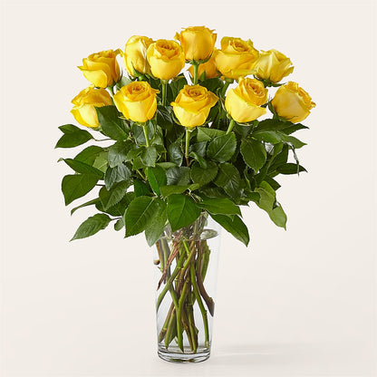 Long Stem Yellow Rose Bouquet –  Simply Flowers, Moscow TN
