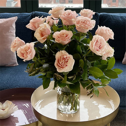 Long Stem Pink Rose Bouquet –  Simply Flowers, Moscow TN