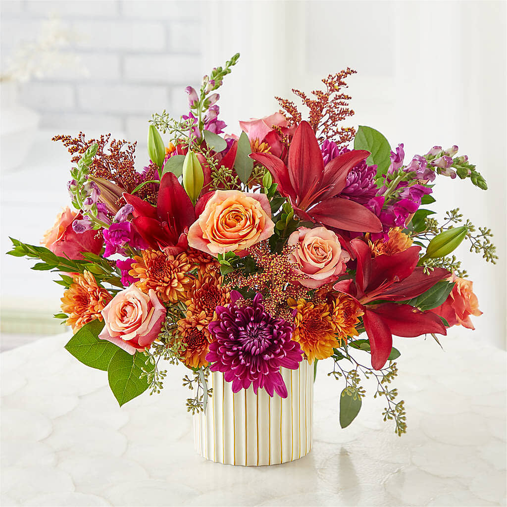 Burgundy Landscape Bouquet –  Simply Flowers, Moscow TN