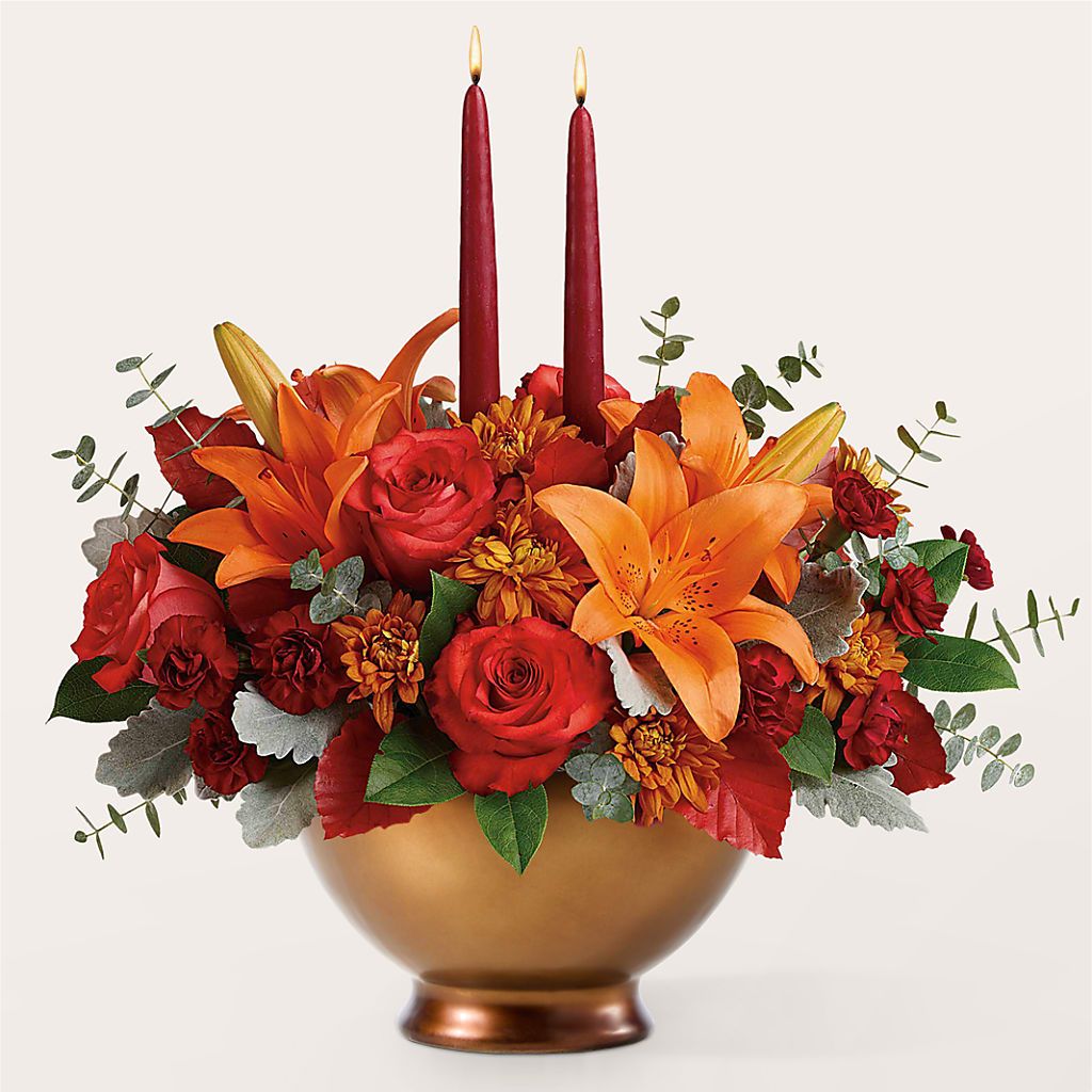 Fruits of Fall Centerpiece –  Simply Flowers, Moscow TN