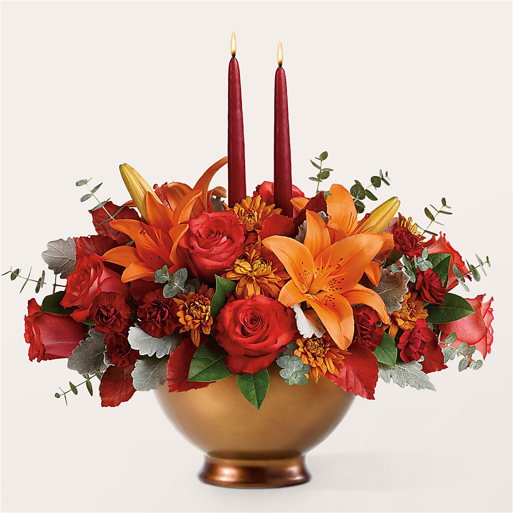 Fruits of Fall Centerpiece –  Simply Flowers, Moscow TN