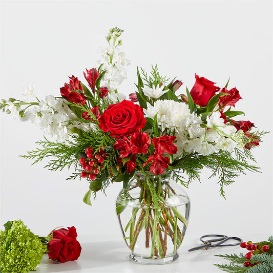 Merry Moment Bouquet – A Florist Original –  Simply Flowers, Moscow TN