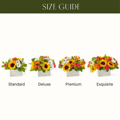 Sun-drenched Blooms Box Bouquet –  Simply Flowers, Moscow TN
