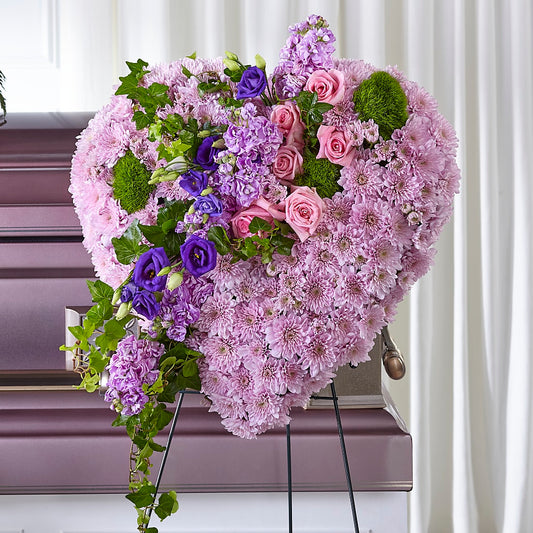 Treasured Love Standing Heart –  Simply Flowers, Moscow TN
