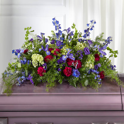 Always Treasured Casket Spray –  Simply Flowers, Moscow TN