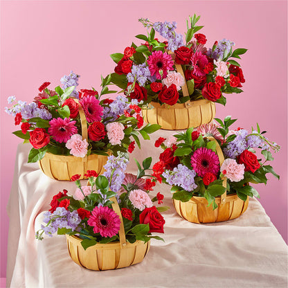 Pink Picnic Basket –  Simply Flowers, Moscow TN