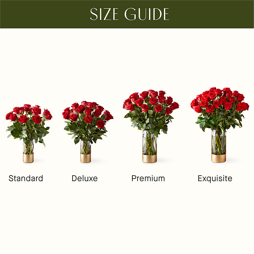 Classic Love Red Rose Bouquet –  Simply Flowers, Moscow TN