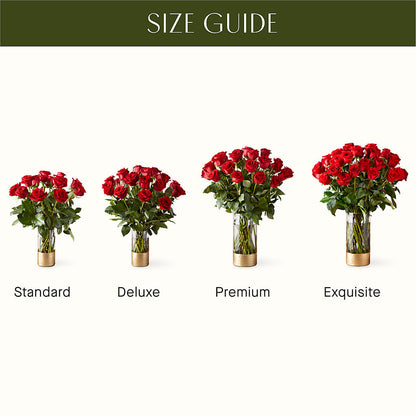 Classic Love Red Rose Bouquet –  Simply Flowers, Moscow TN