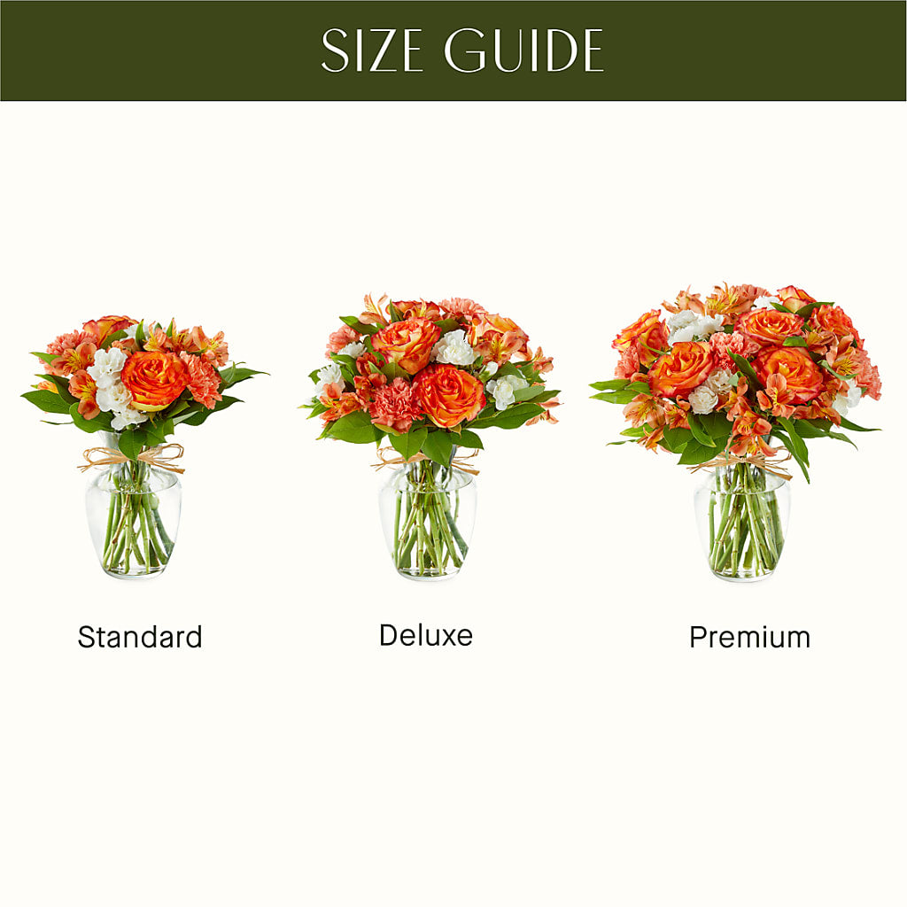Apricot Glow Bouquet –  Simply Flowers, Moscow TN