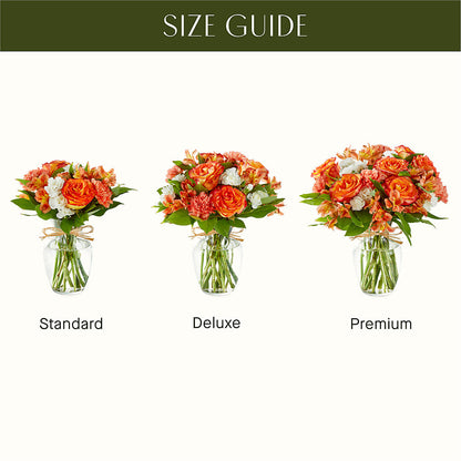Apricot Glow Bouquet –  Simply Flowers, Moscow TN