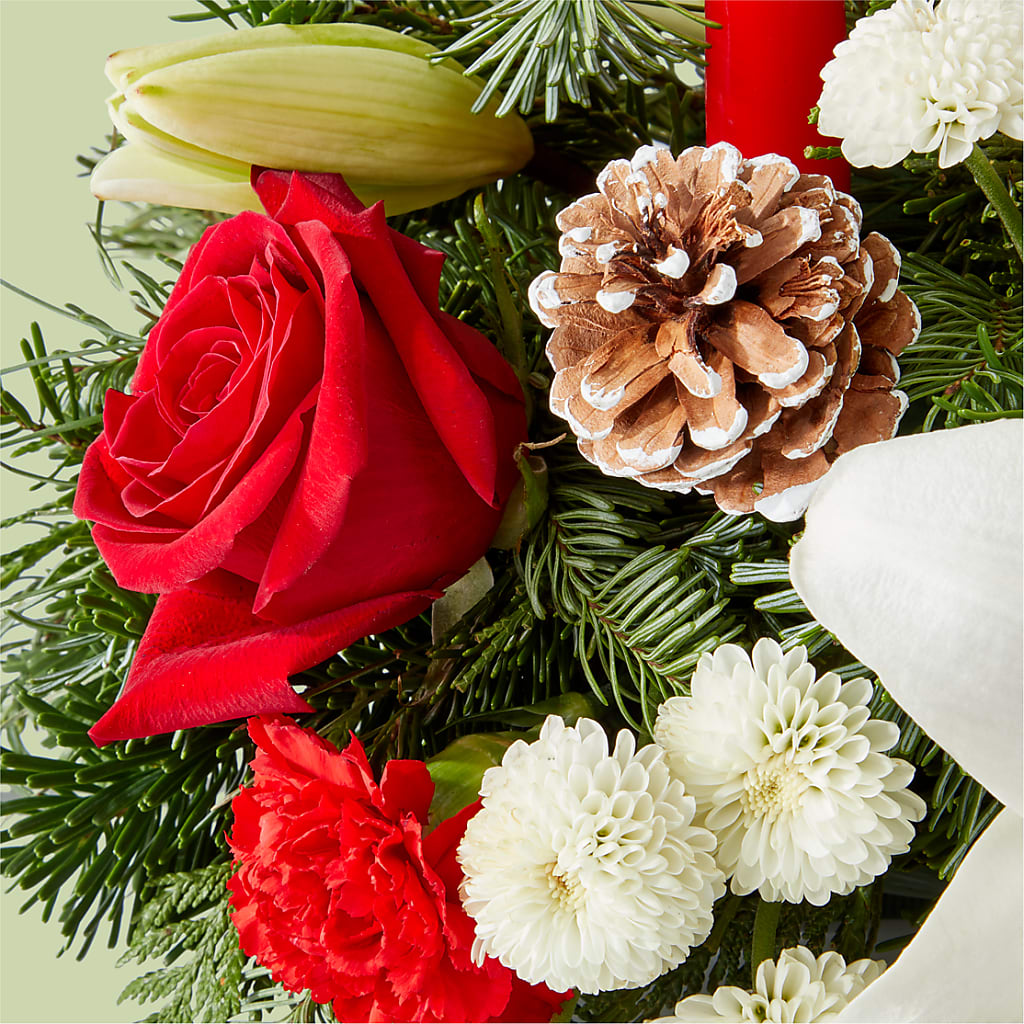 Seasonal Festivities Centerpiece –  Simply Flowers, Moscow TN