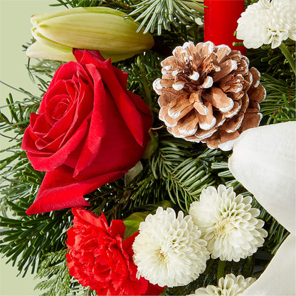 Seasonal Festivities Centerpiece –  Simply Flowers, Moscow TN
