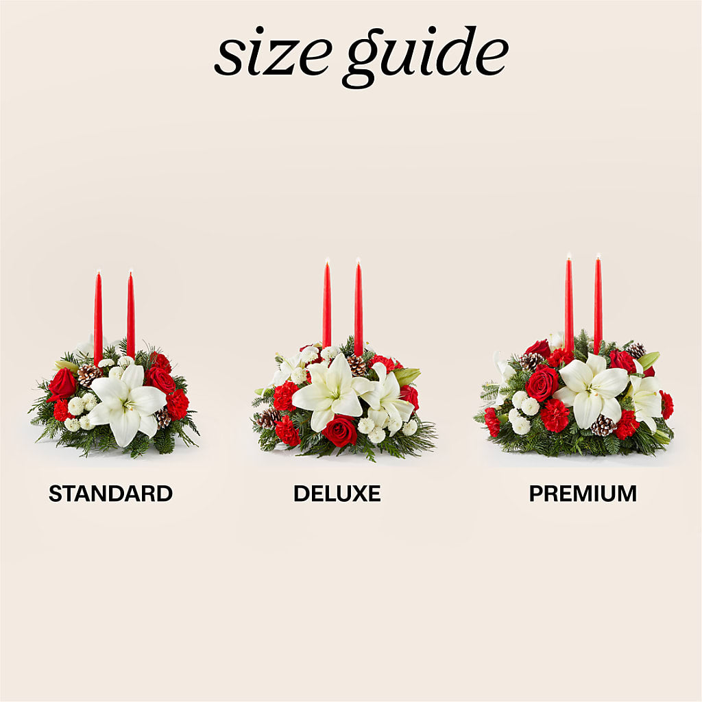 Seasonal Festivities Centerpiece –  Simply Flowers, Moscow TN