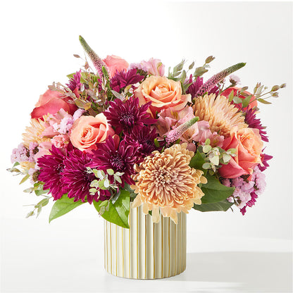 Berry Cobbler Bouquet with Ivory Vase –  Simply Flowers, Moscow TN