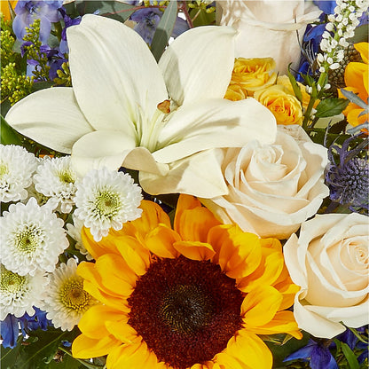 Wonderfully Sunny Bouquet –  Simply Flowers, Moscow TN