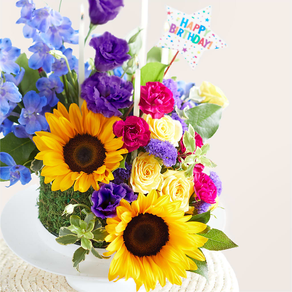 Star of the Day Floral Cake –  Simply Flowers, Moscow TN