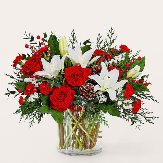 Best in Snow Bouquet –  Simply Flowers, Moscow TN